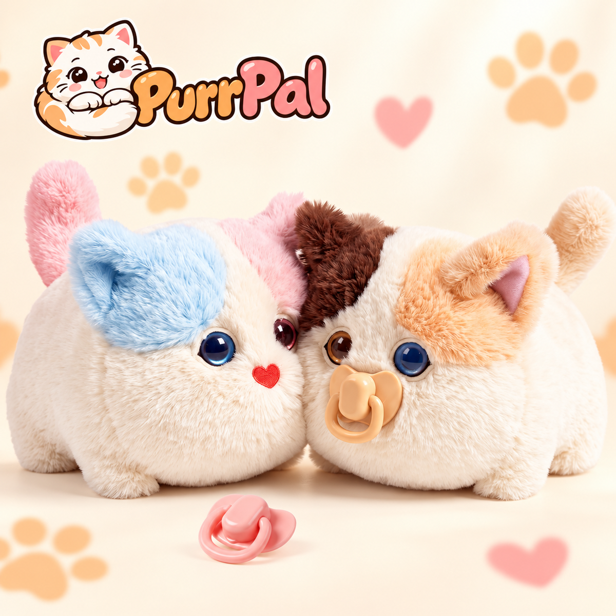 PurrPal interactive plush kittens